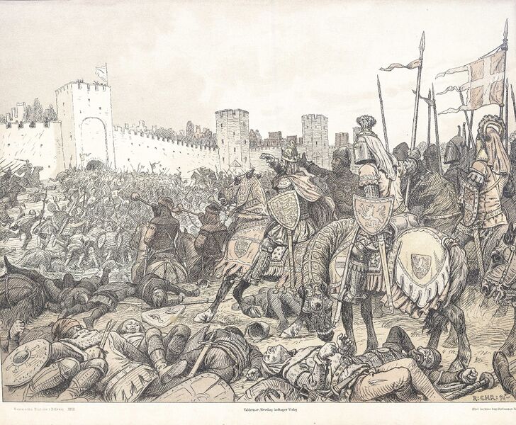Fil:Valdemar Atterdag indtager Visby.jpg